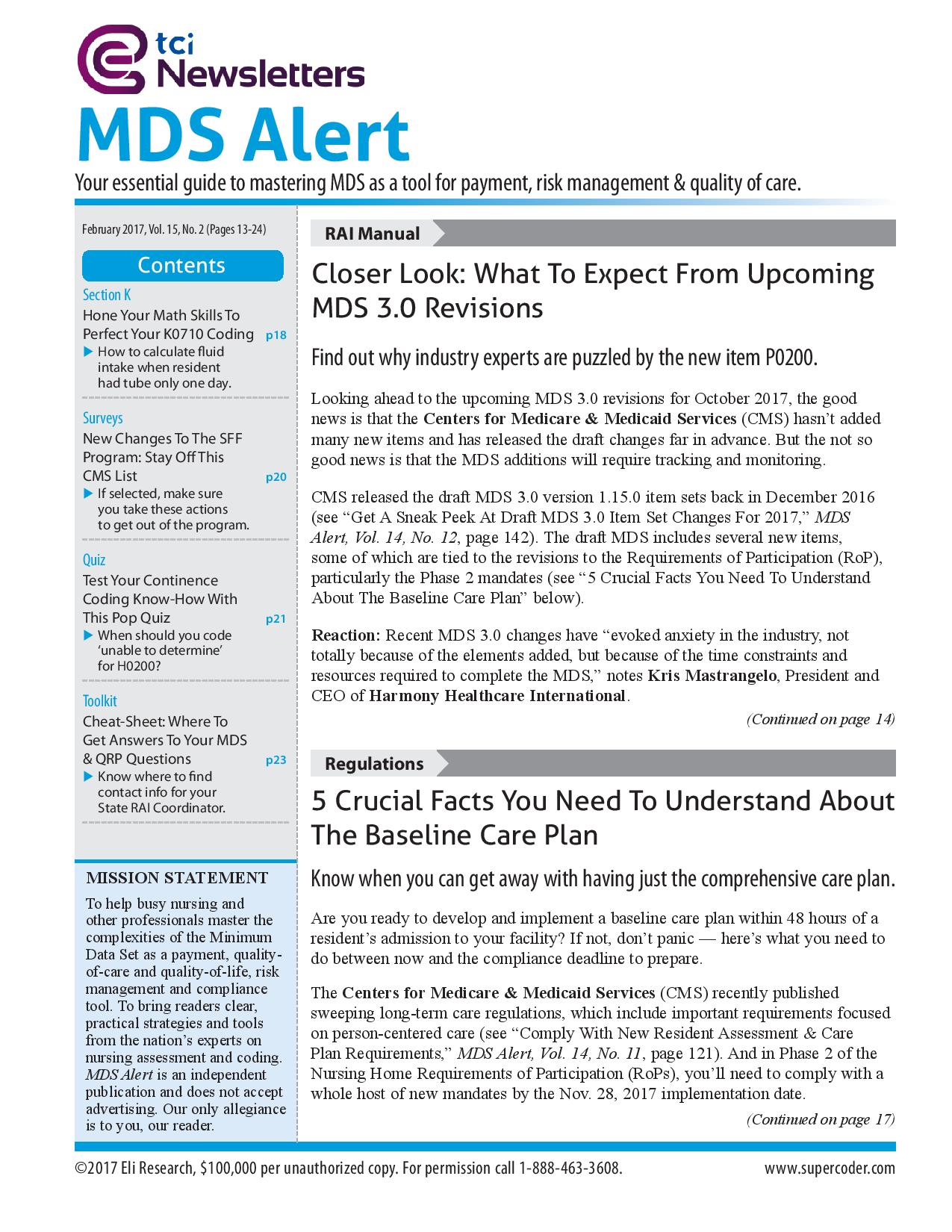 MDS Alert Magazine Subscription | Renewal | Gift